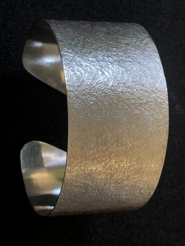 Silber-Armreif "Sternenstaub" breit – Bild 2