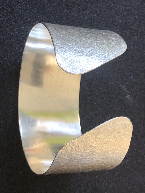 Silber-Armreif "Sternenstaub" breit – Bild 3