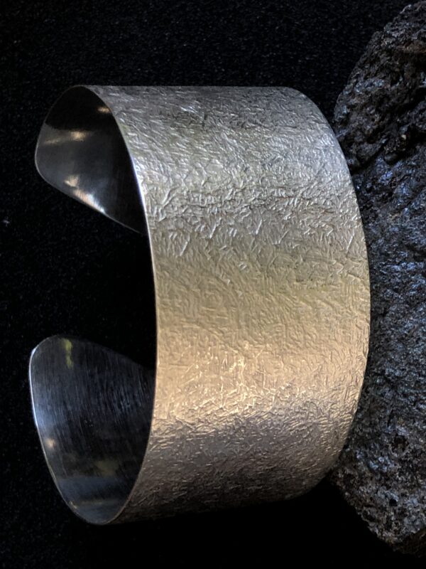 Silber-Armreif "Sternenstaub" breit – Bild 5