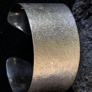 Silber-Armreif "Sternenstaub" breit