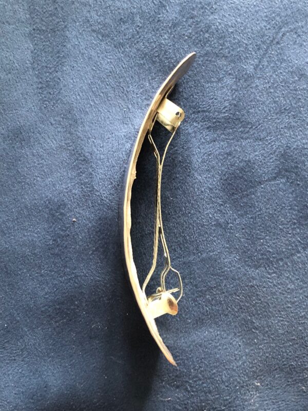 Silber-Haarspange "Rundhammer" – Bild 2