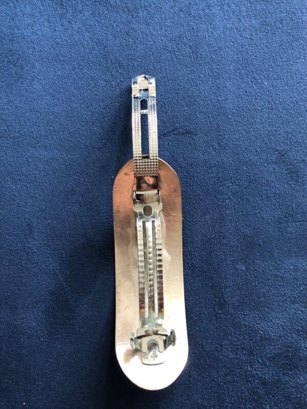 Silber-Haarspange "Hochglanz" – Bild 5