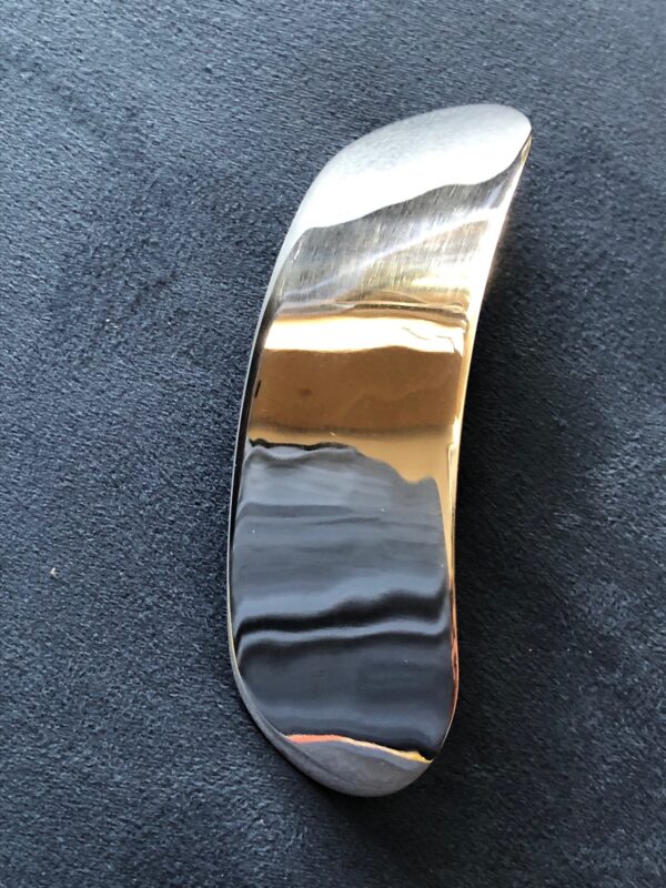 Silber-Haarspange "Hochglanz" – Bild 6