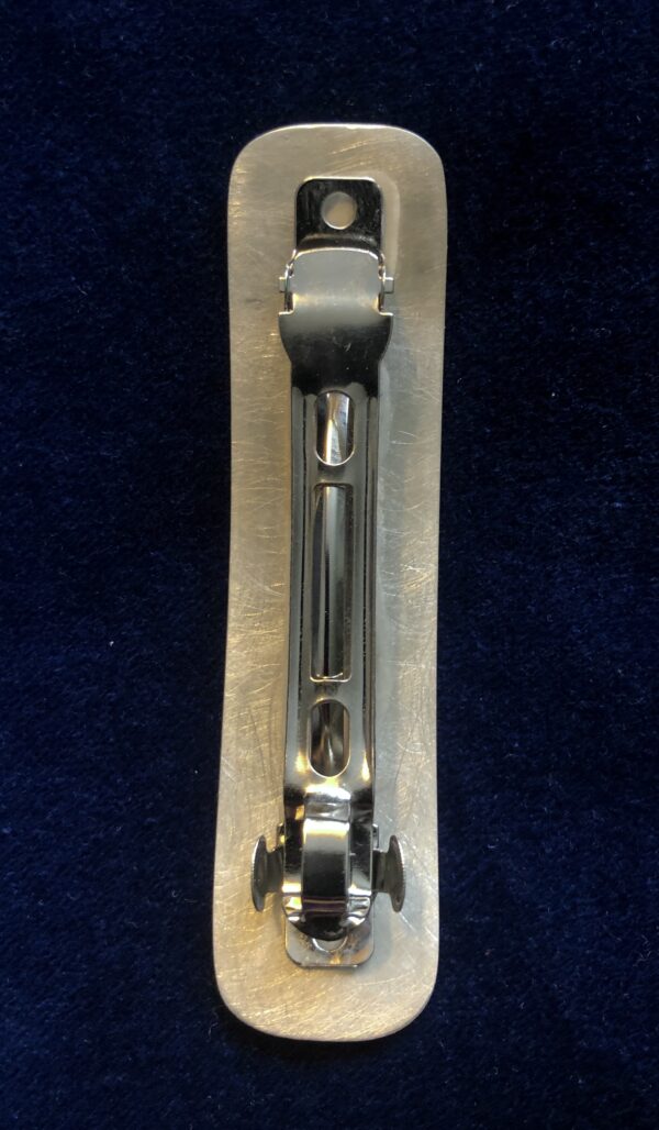 Silber-Haarspange "Eismatt" – Bild 4