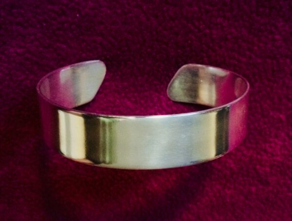Silber-Armreif "Hochglanz", schmal – Bild 9