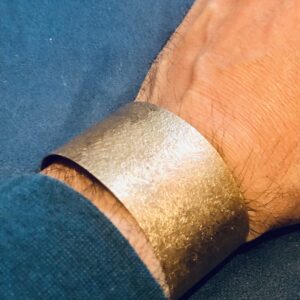 Bronze-Armreif "Sternenstaub" breit