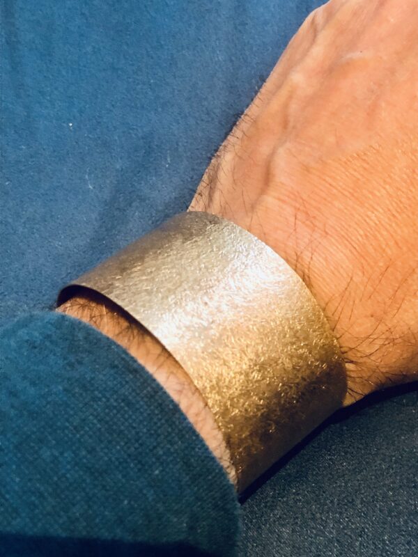 Bronze-Armreif "Sternenstaub" breit