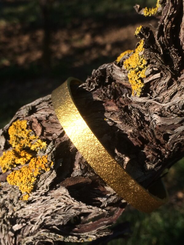 Gold-Armreif (24 Karat/999er) "Sternenstaub"