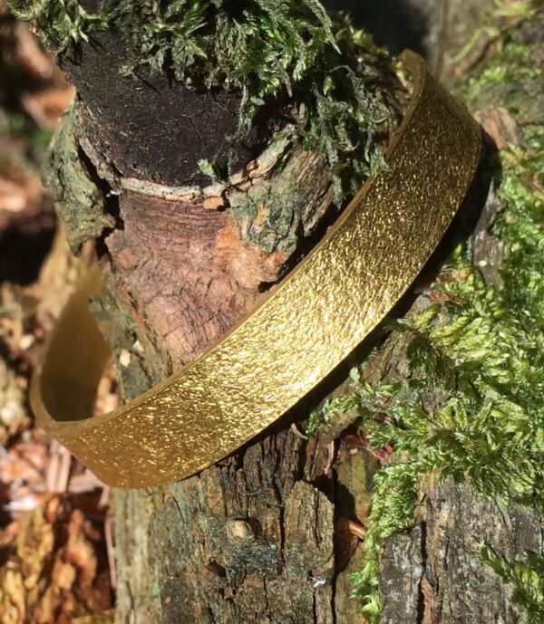 Gold-Armreif (24 Karat/999er) "Sternenstaub" – Bild 13
