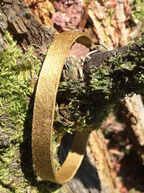 Gold-Armreif (24 Karat/999er) "Sternenstaub" – Bild 14
