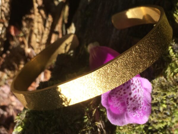 Gold-Armreif (24 Karat/999er) "Sternenstaub" – Bild 15