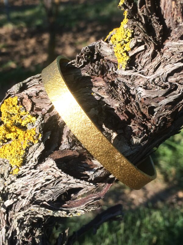 Gold-Armreif (24 Karat/999er) "Sternenstaub" – Bild 3