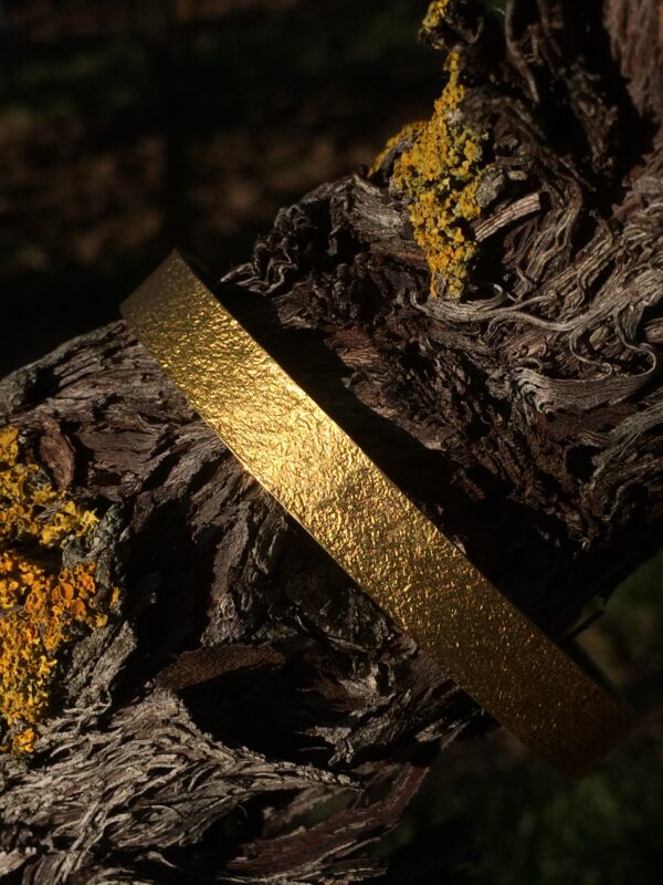 Gold-Armreif (24 Karat/999er) "Sternenstaub" – Bild 4