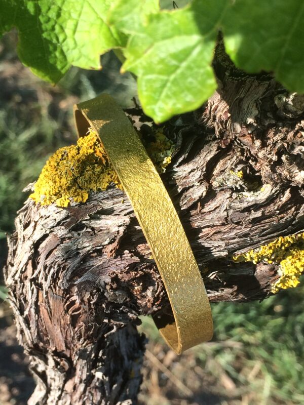Gold-Armreif (24 Karat/999er) "Sternenstaub" – Bild 8