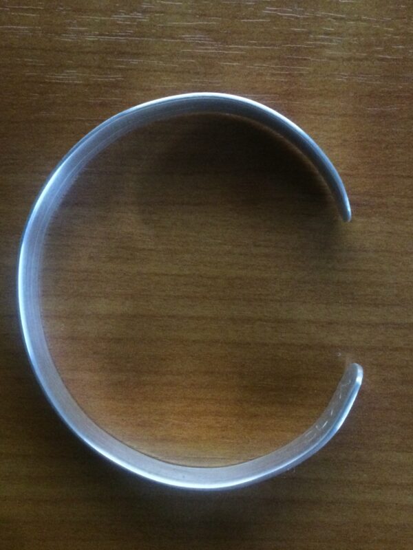 Silber-Armreif "Eismatt" – Bild 10