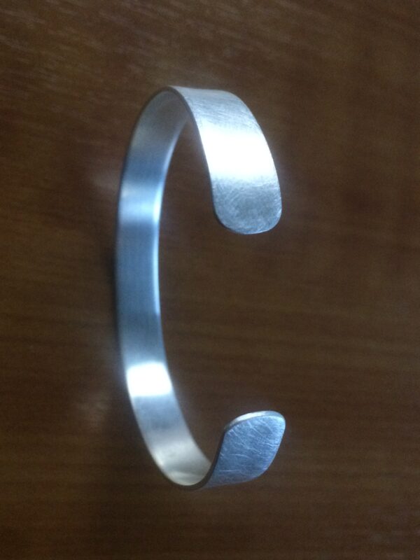 Silber-Armreif "Eismatt" – Bild 12