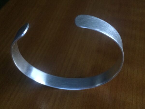 Silber-Armreif "Eismatt" – Bild 11