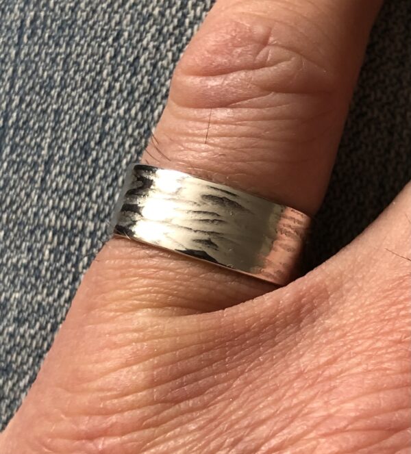 Silberring "Baumrinde" – Bild 2