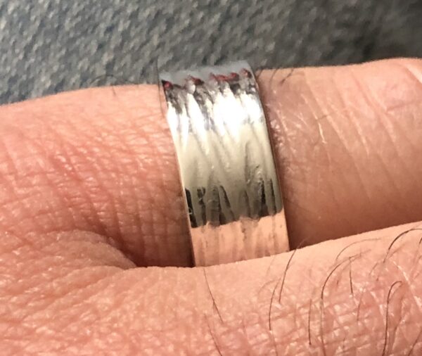 Silberring "Baumrinde" – Bild 3