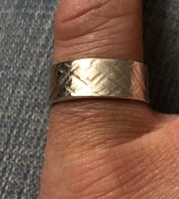 Silberring "Kreuzschlag"