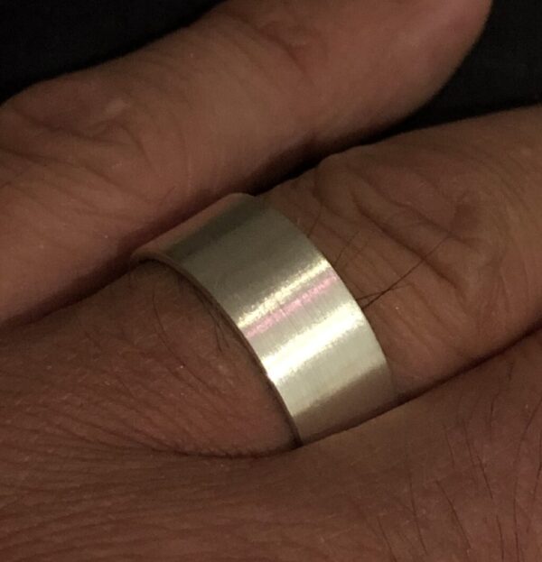 Silberring "Seidenmatt"