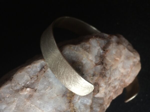 Silber-Armreif "Eismatt" – Bild 3