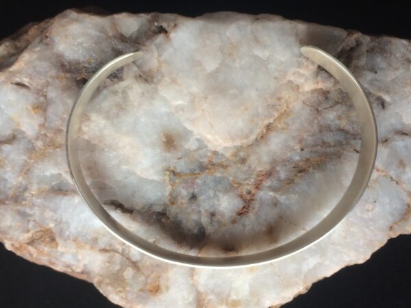 Silber-Armreif "Eismatt" – Bild 4