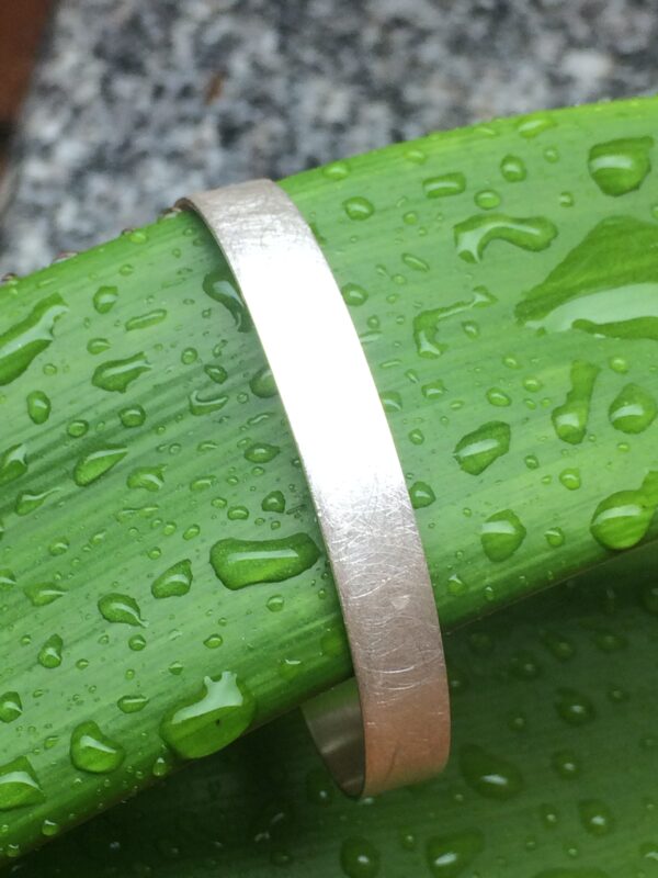 Silber-Armreif "Eismatt" – Bild 13