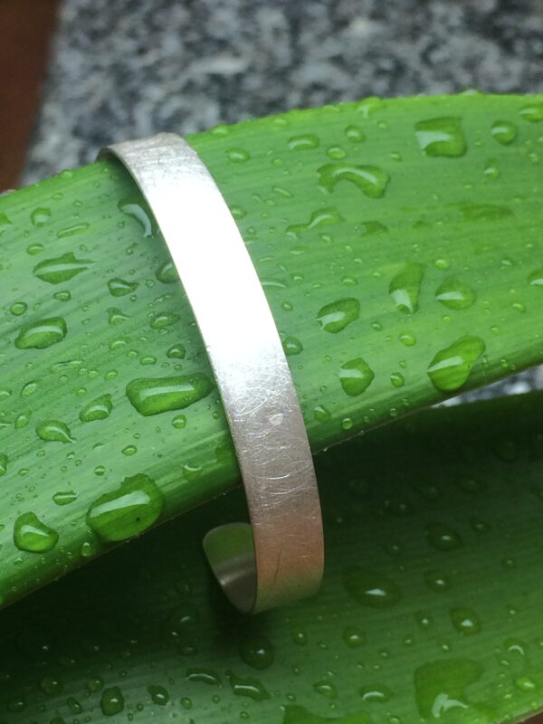 Silber-Armreif "Eismatt" – Bild 14