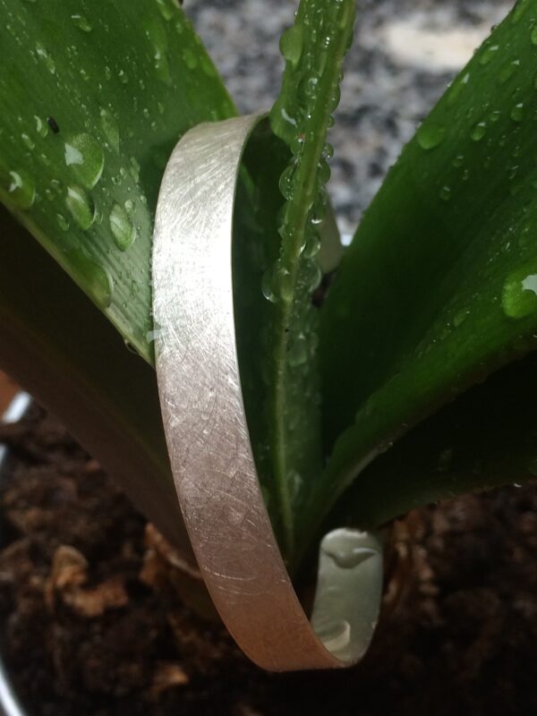 Silber-Armreif "Eismatt"