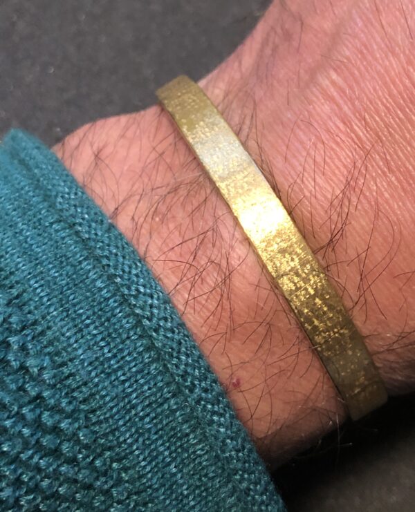 Gold-Armreif (24 Karat/999er) "Changierend" – Bild 3