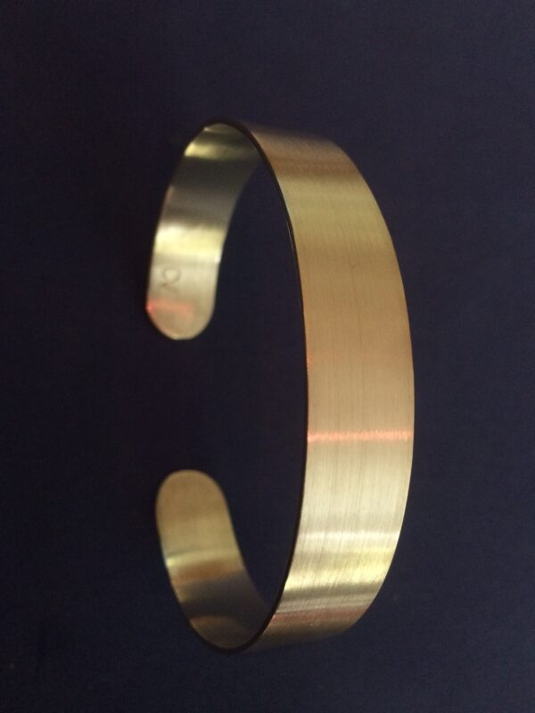 Silber-Armreif "Seidenmatt" breit – Bild 12