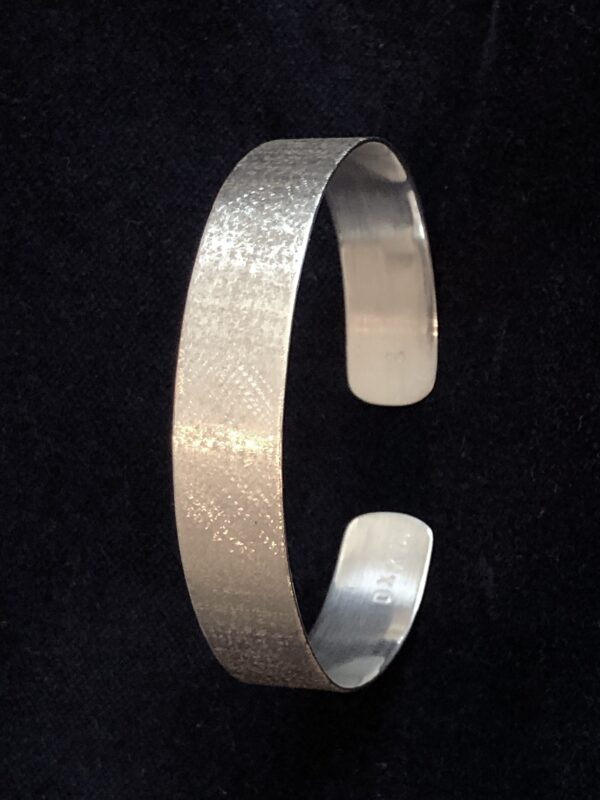 Silber-Armreif "Changierend" (breit)