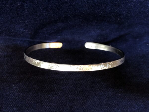 Palladium-Armreif (999er) "Changierend" schmal – Bild 3