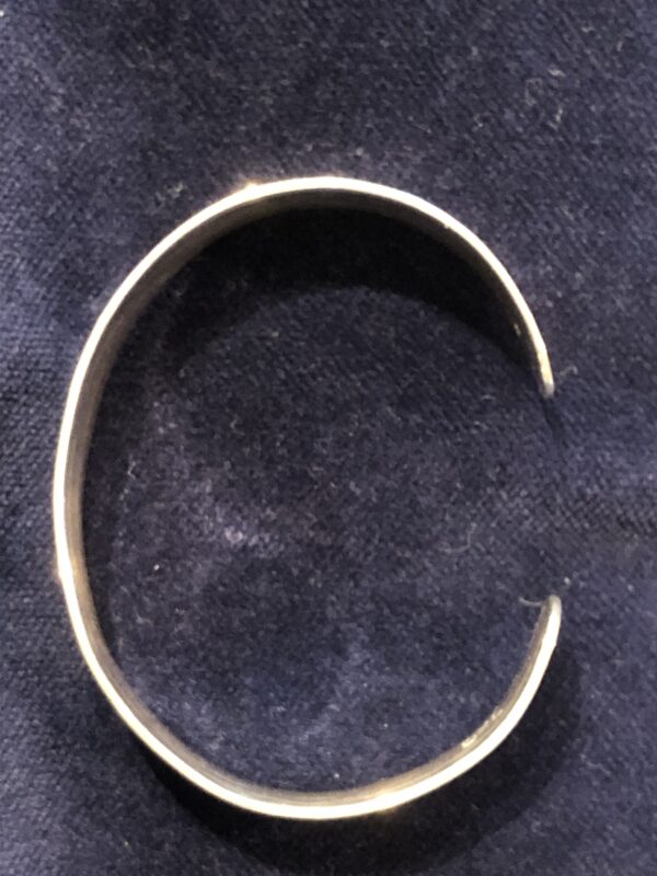 Silber-Armreif "Baumrinde (fein)" – Bild 6