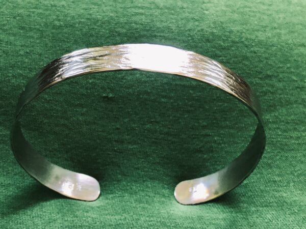 Palladium-Armreif (999er) "Baumrinde" – Bild 7