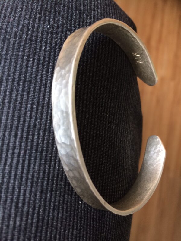 Silber-Armreif "Rundhammer" – Bild 6