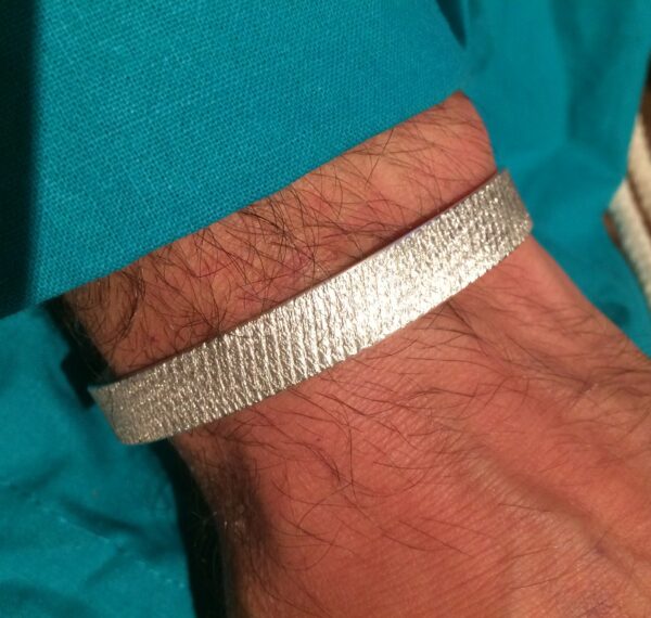Silber-Armreif "Glitzer"