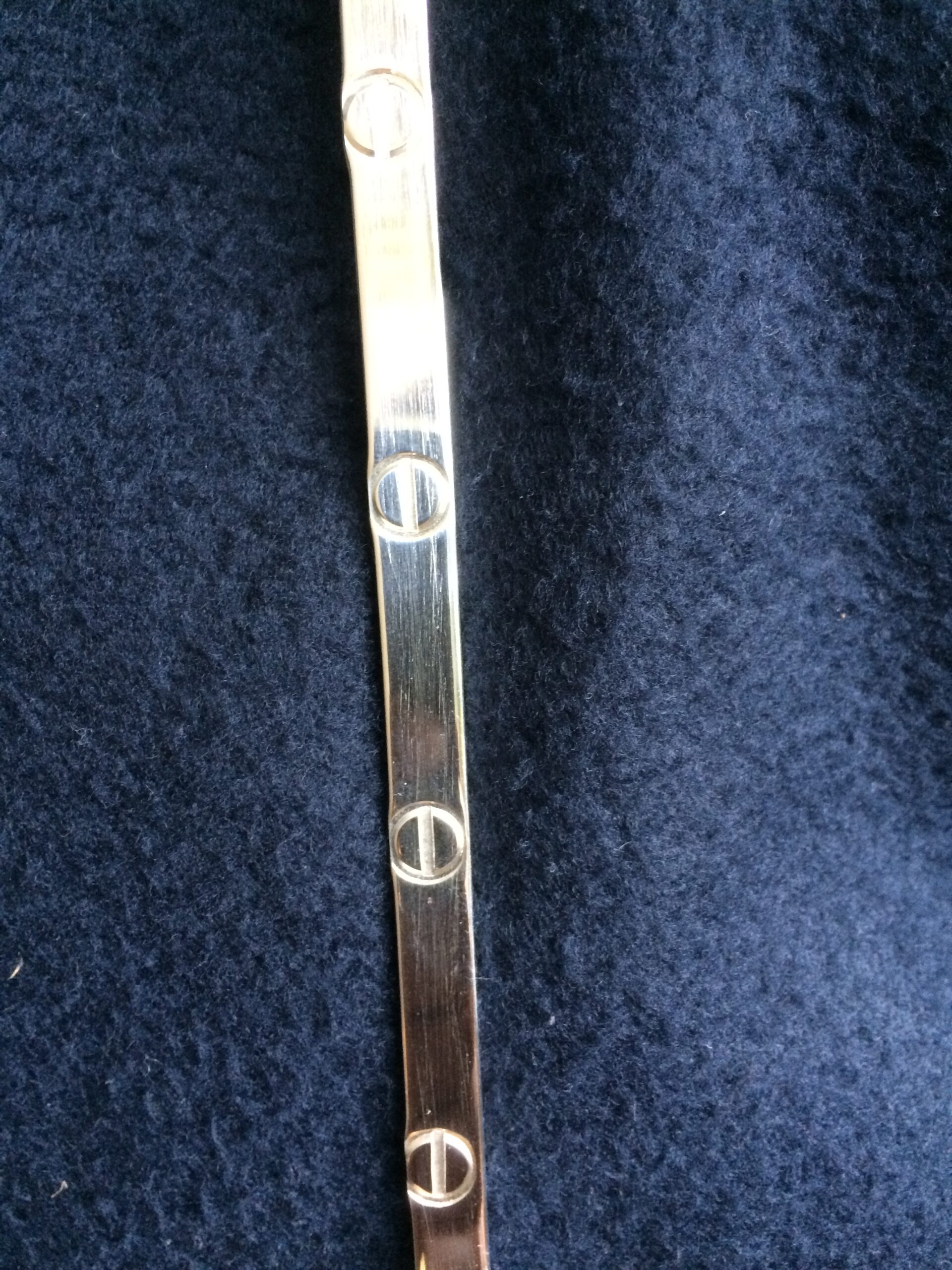 Silber-Armreif "Schrauben"