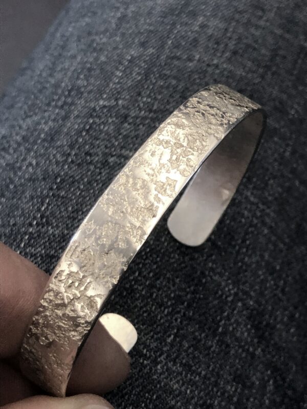 Silber-Armreif "Meteorit"