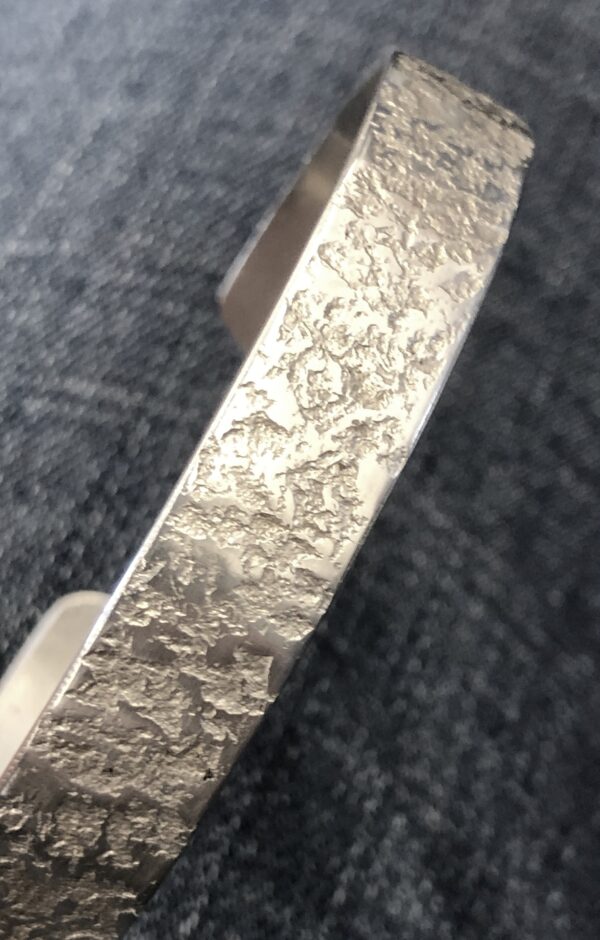 Silber-Armreif "Meteorit" – Bild 3