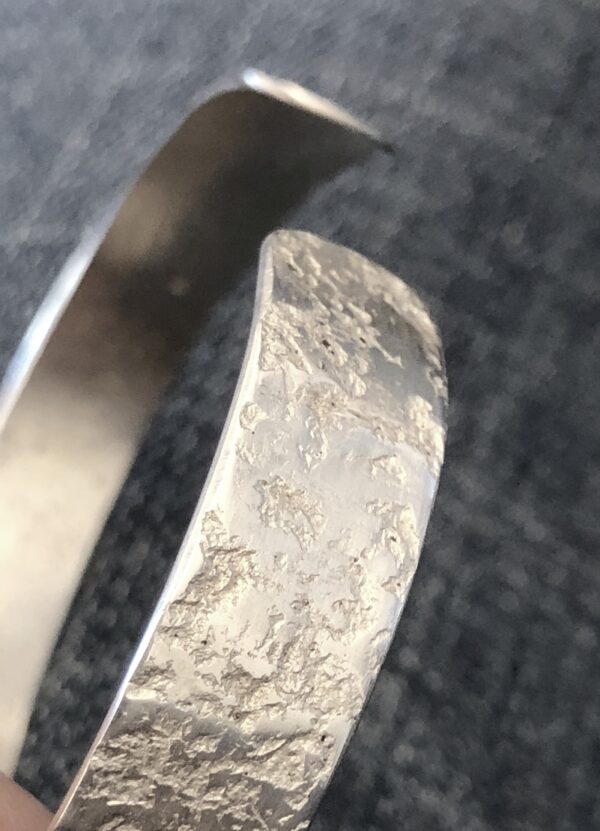 Silber-Armreif "Meteorit" – Bild 4