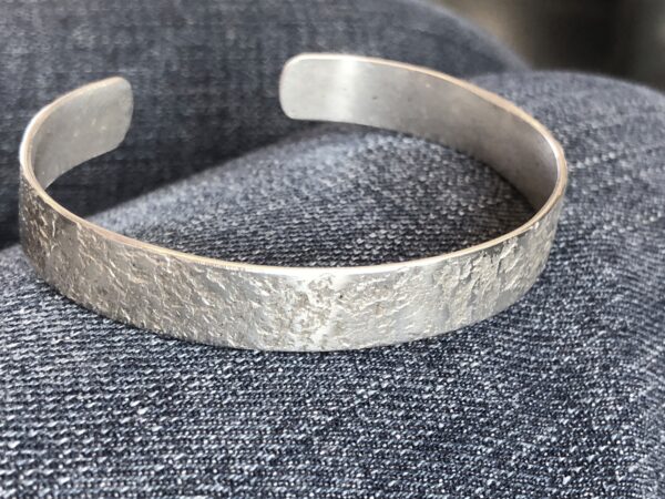 Silber-Armreif "Meteorit" – Bild 6