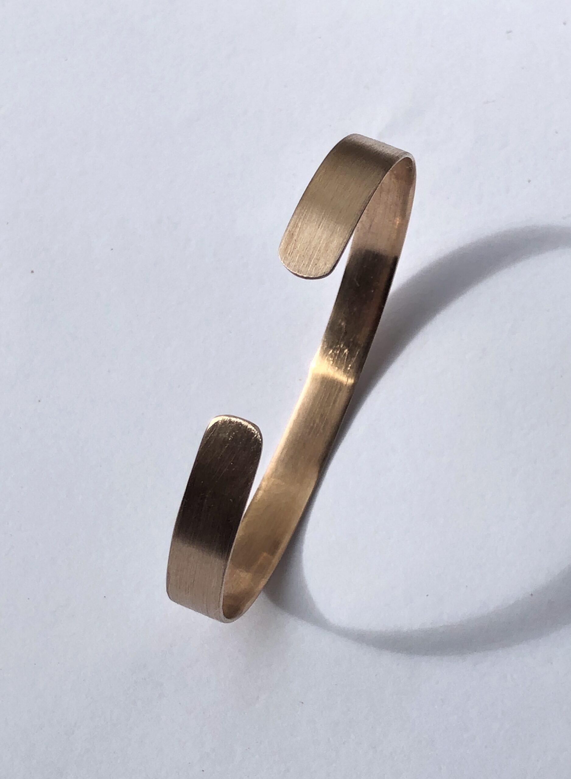 Bronze-Armreif "Seidenmatt" schmal – Bild 13