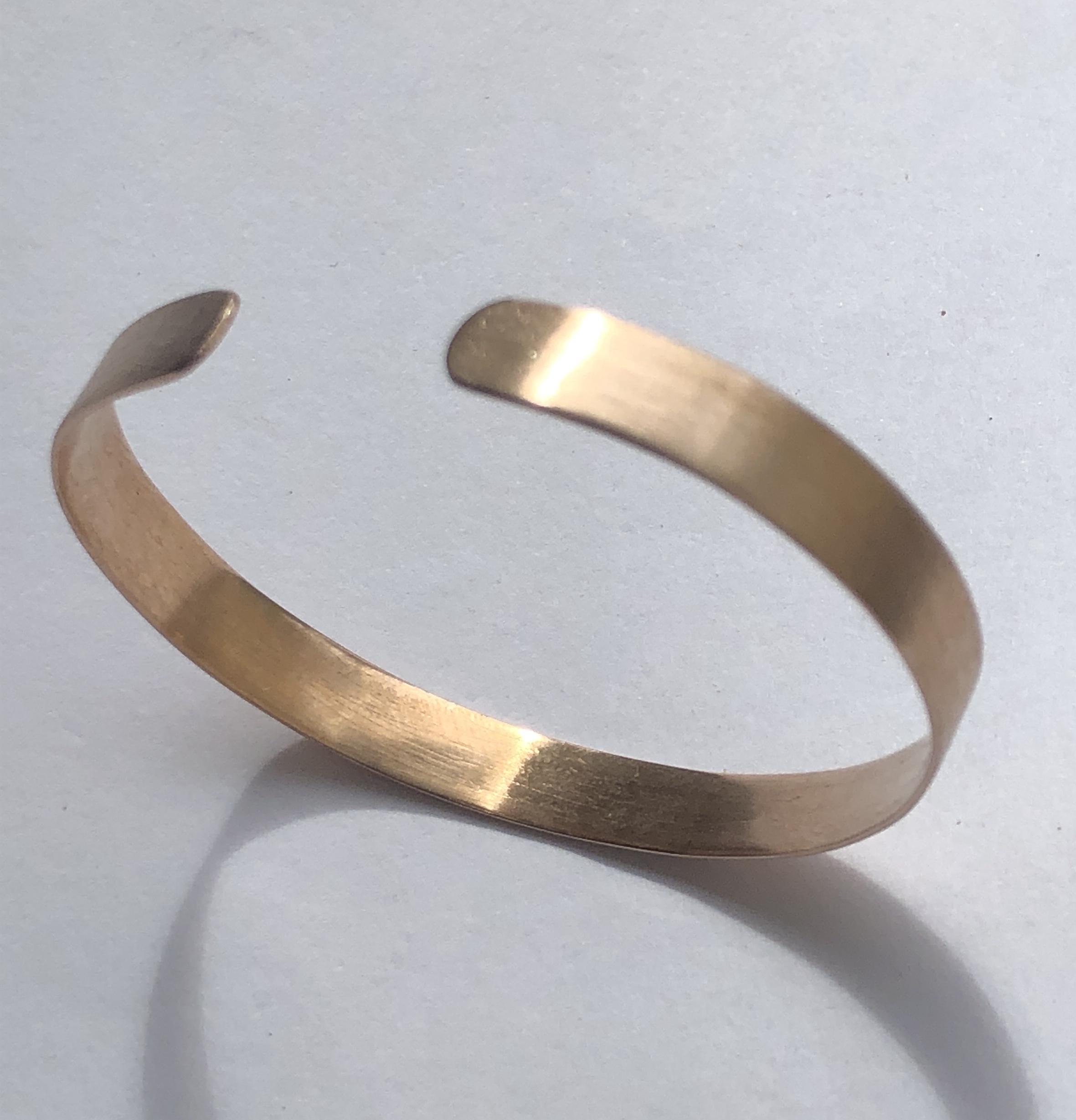 Bronze-Armreif "Seidenmatt" schmal – Bild 14